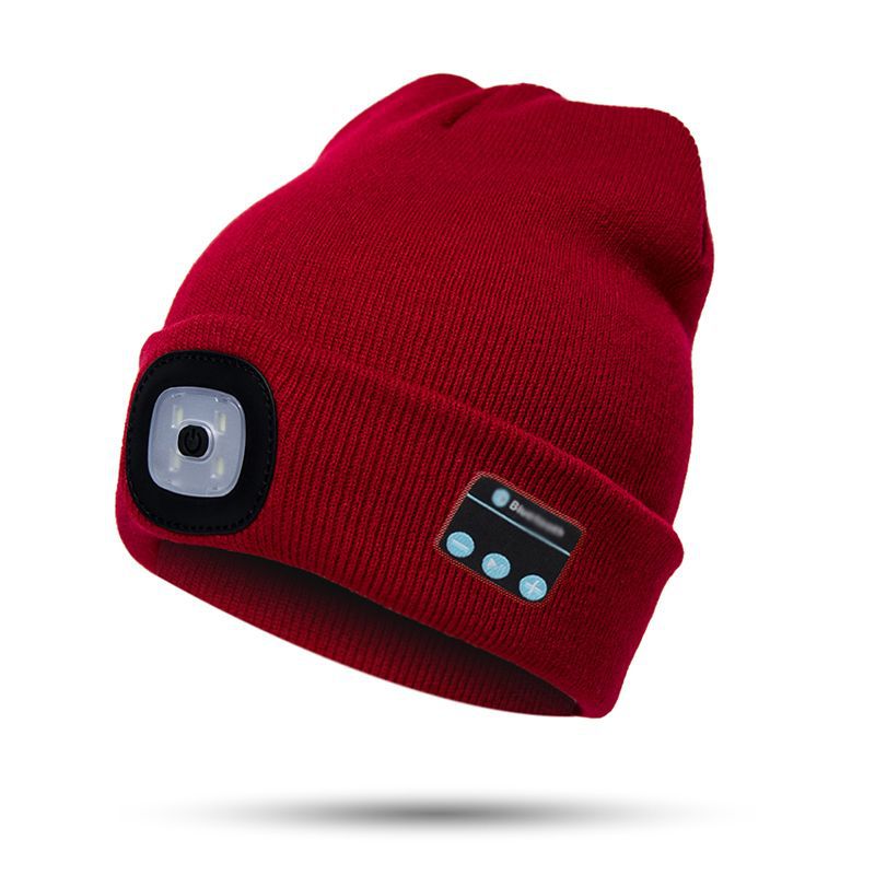 Chapeau Sans Fil Bluetooth LED.
