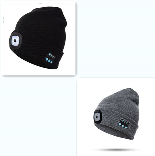 Chapeau Sans Fil Bluetooth LED.