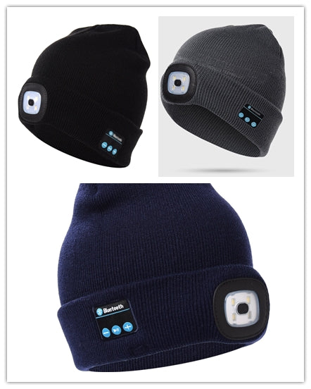 Chapeau Sans Fil Bluetooth LED.