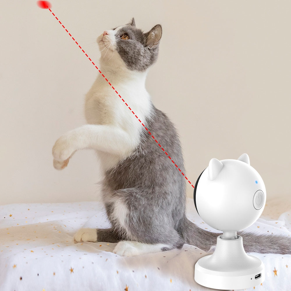 Robot laser pour chat.