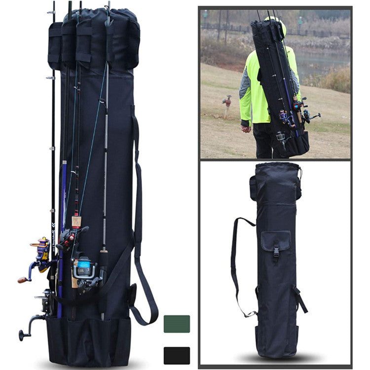 Sac de pêche en plein air, sac multifonctionnel pour canne à pêche | sac de rangement pour matériel de pêche