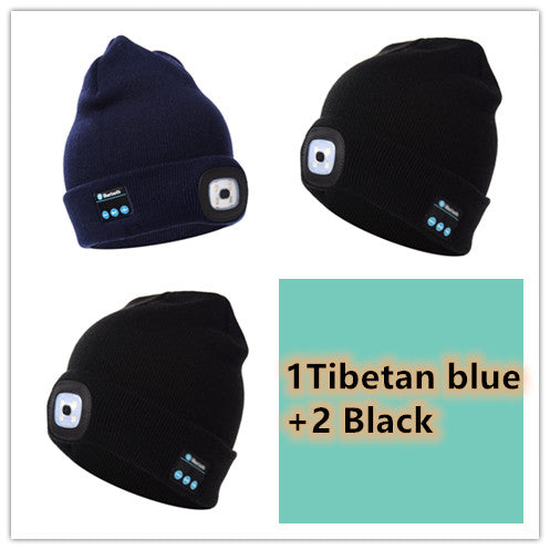 Chapeau Sans Fil Bluetooth LED.