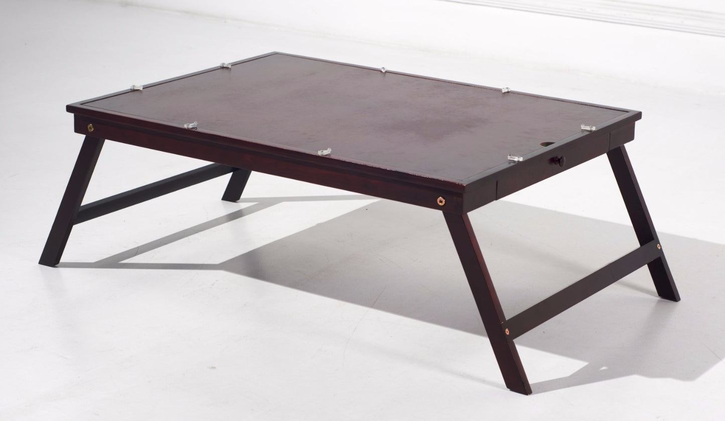 Table pour casse-tête avec rangement intégré.