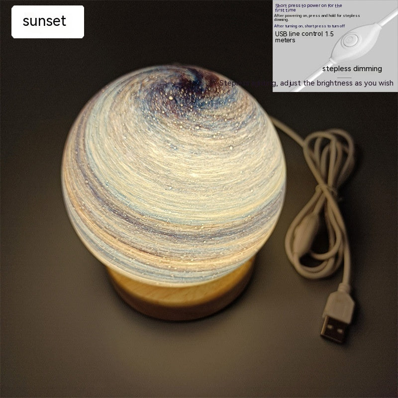 Petite lampe de nuit arc-en-ciel
