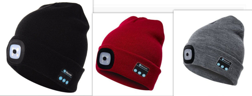 Chapeau Sans Fil Bluetooth LED.