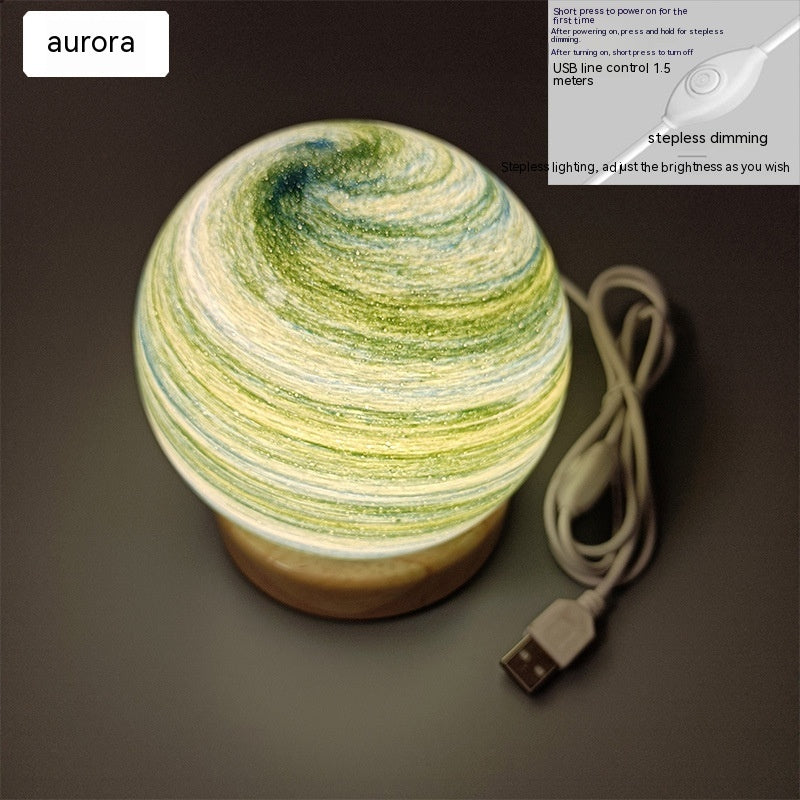 Petite lampe de nuit arc-en-ciel