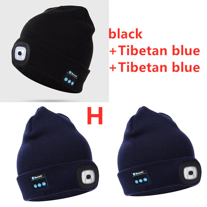 Chapeau Sans Fil Bluetooth LED.