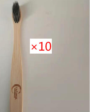 Brosse à dents écologique en fibres de bambou souple