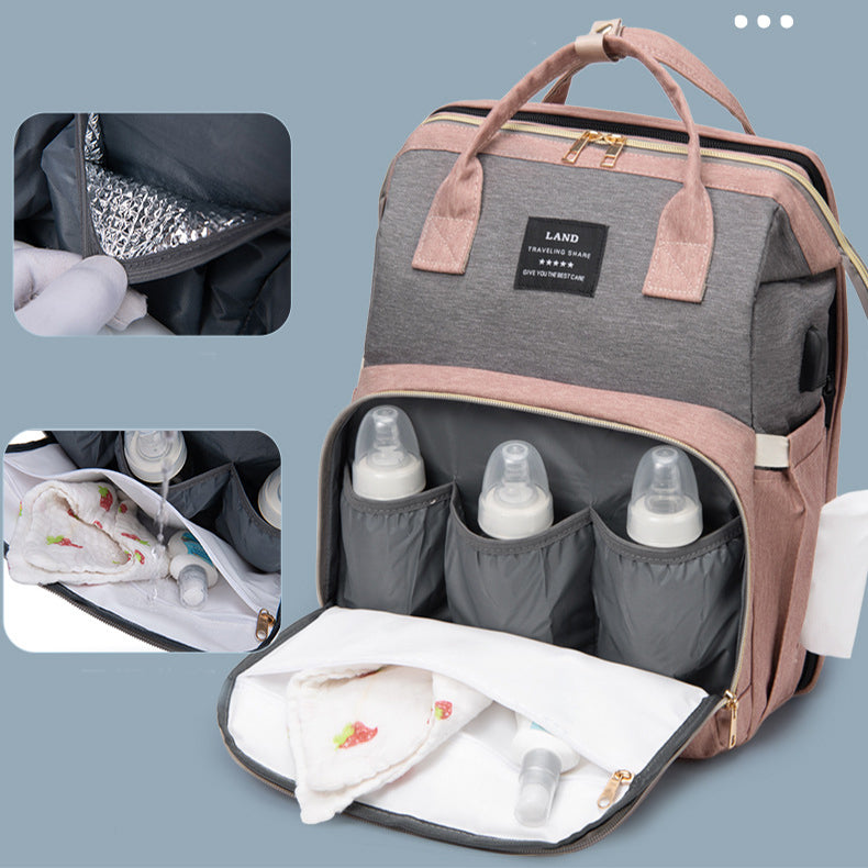 Sac à dos multifonctionnel pour maman