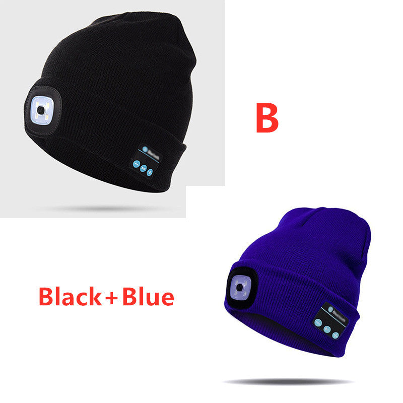 Chapeau Sans Fil Bluetooth LED.