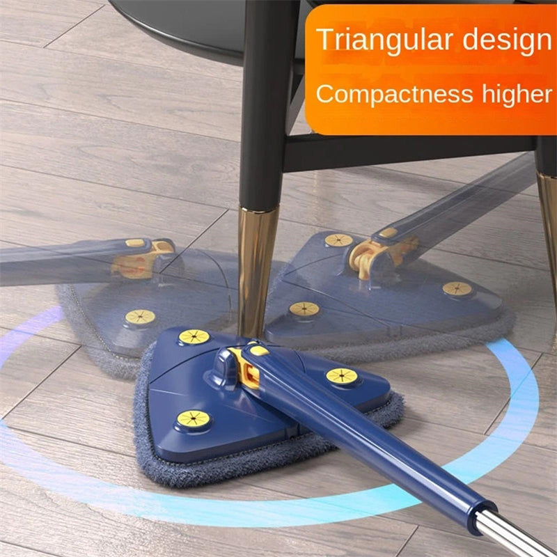 Vadrouille Triangulaire Extensible, Rotative à 360°