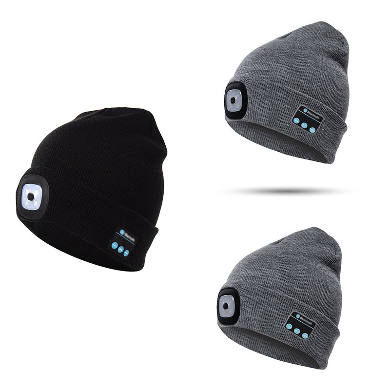 Chapeau Sans Fil Bluetooth LED.