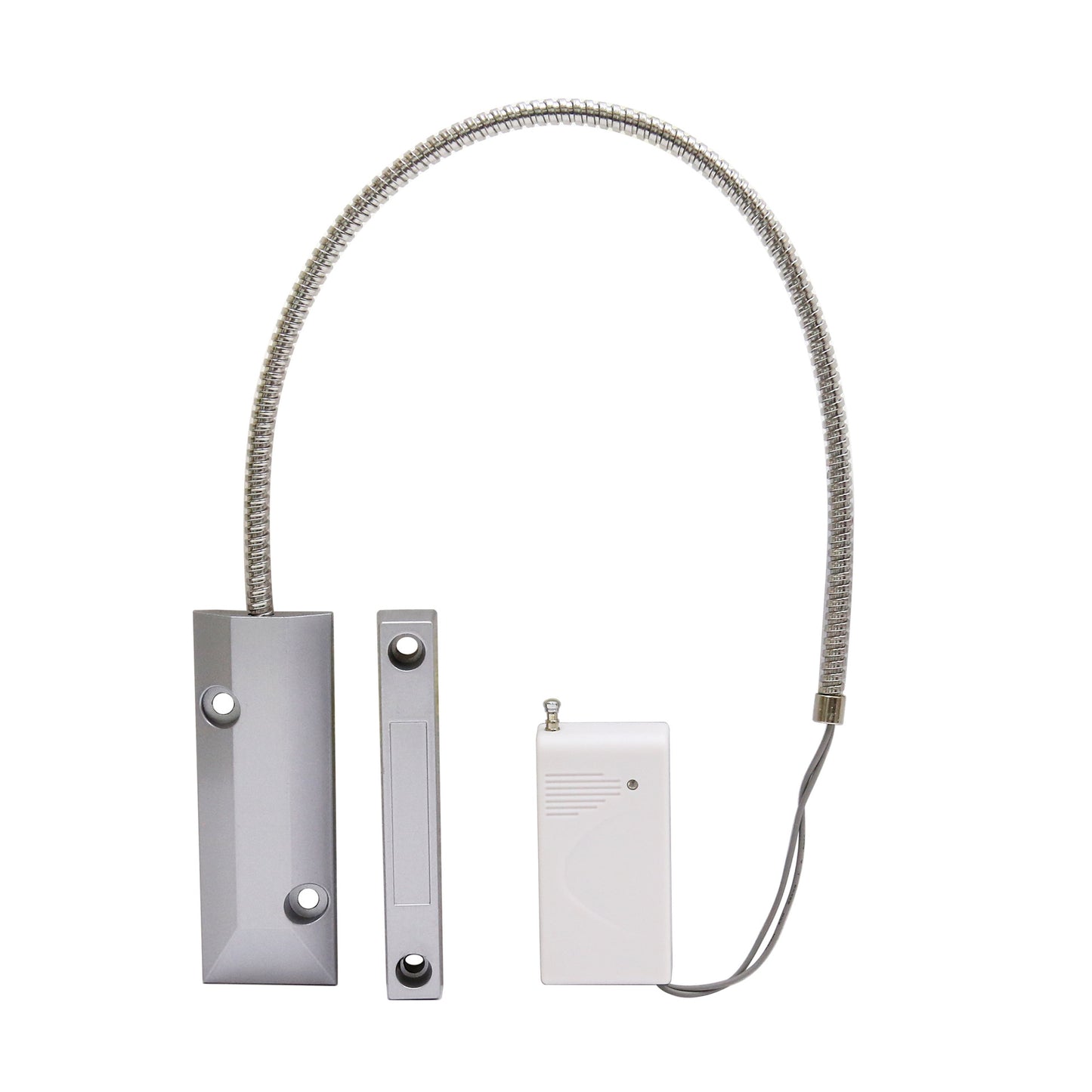 Détecteur de porte magnétique sans fil pour volet roulant, intelligent et adapté aux portes coulissantes.