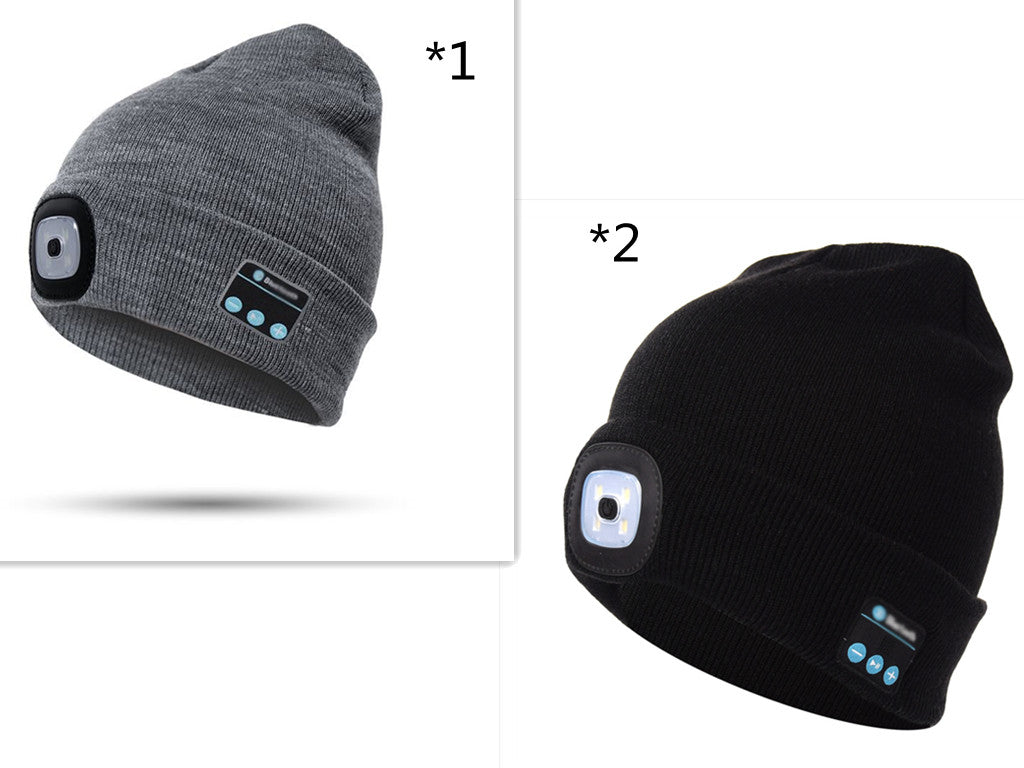 Chapeau Sans Fil Bluetooth LED.