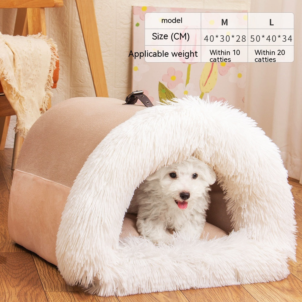 Un petit nid douillet conçu pour les petits animaux de compagnie.