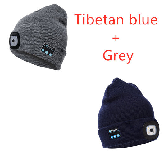 Chapeau Sans Fil Bluetooth LED.