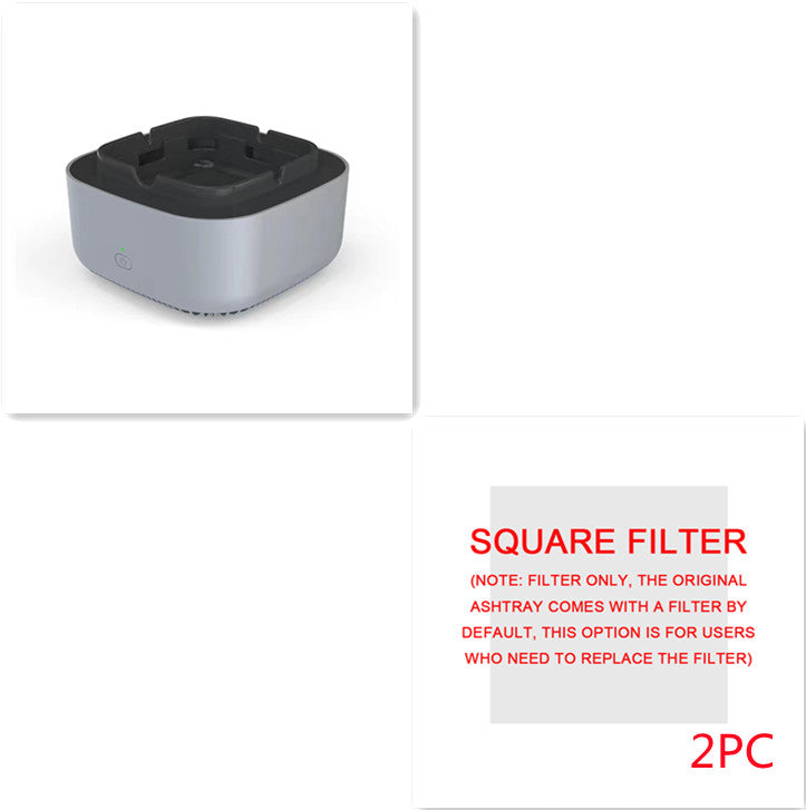Cendrier purificateur d'air intelligent pour l'élimination efficace de la fumée.