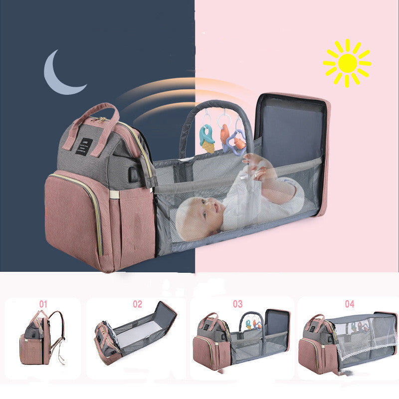 Sac à dos multifonctionnel pour maman