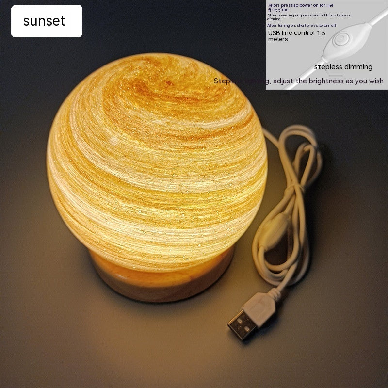 Petite lampe de nuit arc-en-ciel