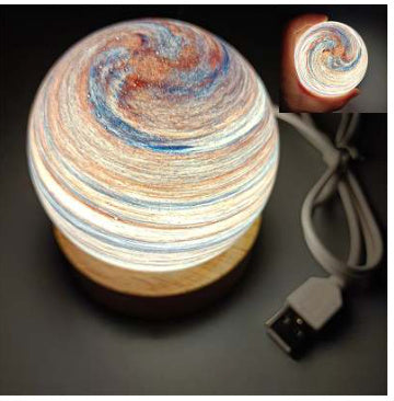 Petite lampe de nuit arc-en-ciel