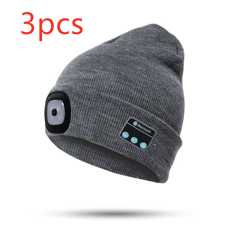 Chapeau Sans Fil Bluetooth LED.