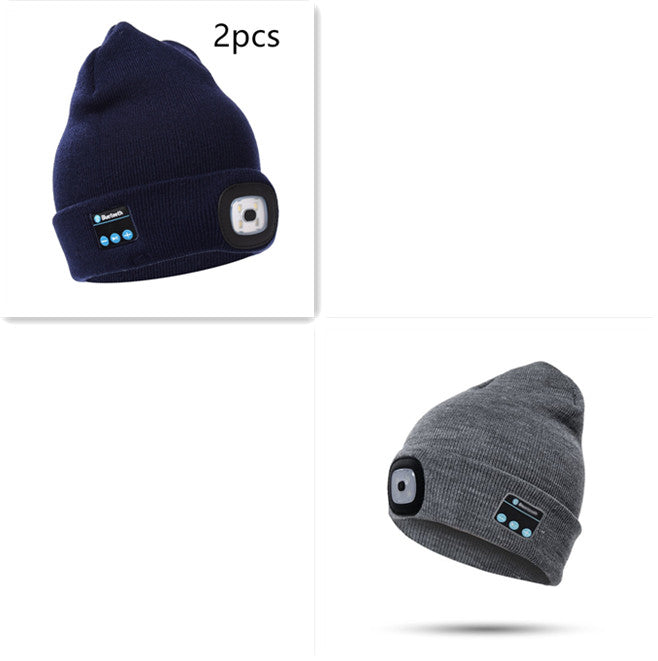 Chapeau Sans Fil Bluetooth LED.
