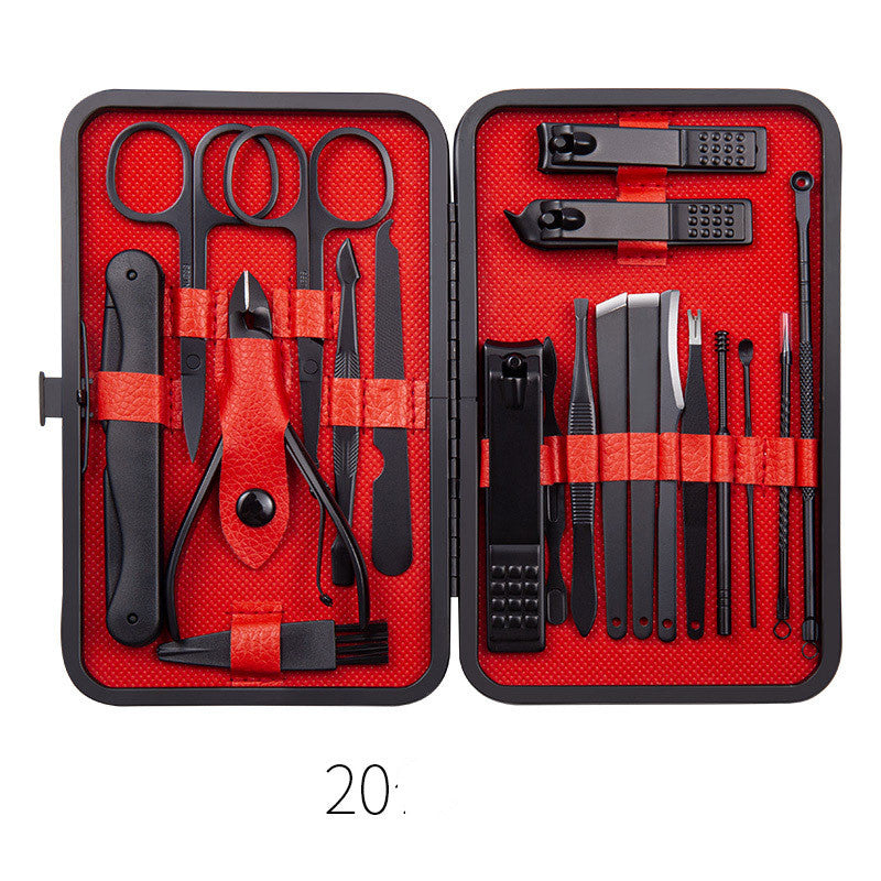 Trousse de manucure et pédicure.