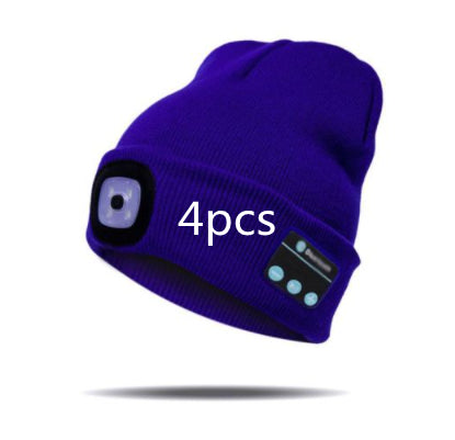 Chapeau Sans Fil Bluetooth LED.