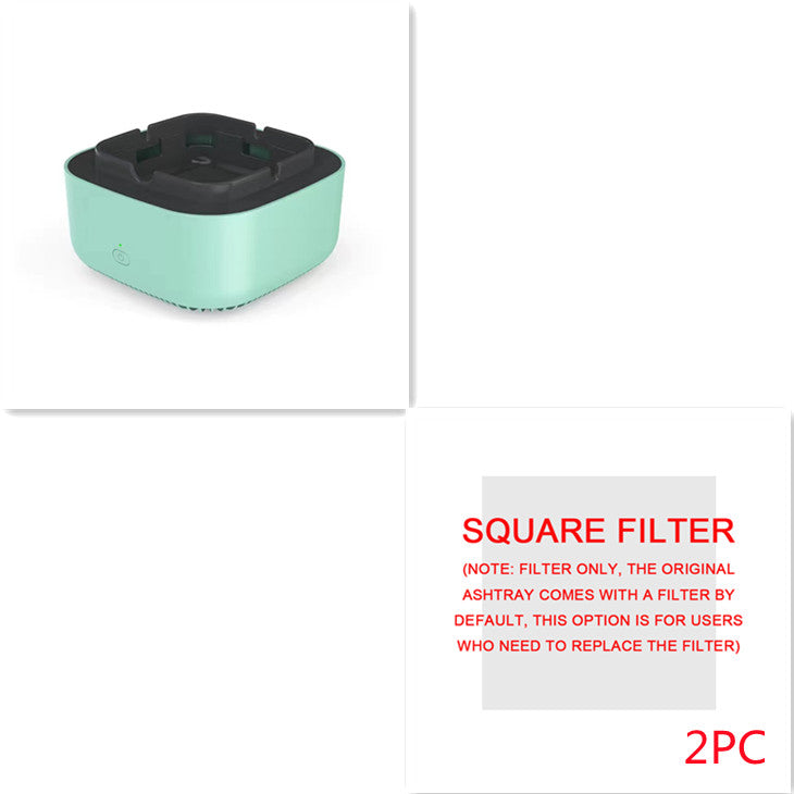 Cendrier purificateur d'air intelligent pour l'élimination efficace de la fumée.