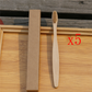 Brosse à dents écologique en fibres de bambou souple