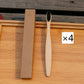 Brosse à dents écologique en fibres de bambou souple