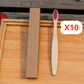 Brosse à dents écologique en fibres de bambou souple