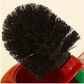 Brosse tête cerise de toilette.