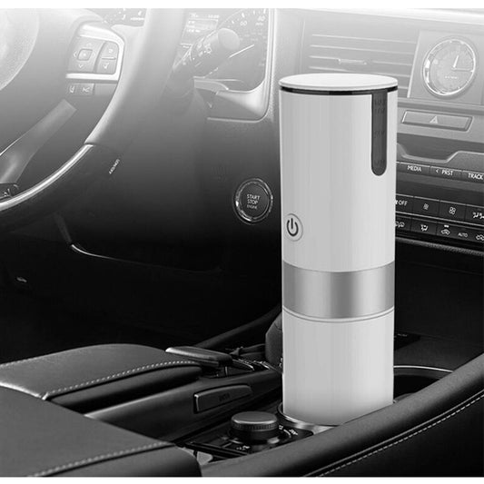 Mini cafetière portable entièrement automatique.