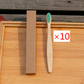 Brosse à dents écologique en fibres de bambou souple