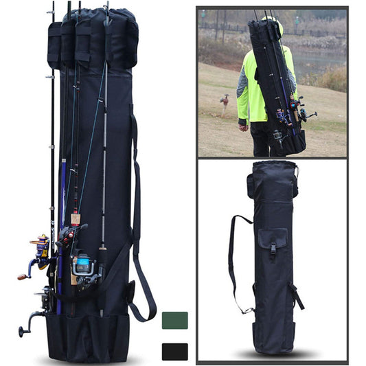 Sac de pêche en plein air, sac multifonctionnel pour canne à pêche | sac de rangement pour matériel de pêche