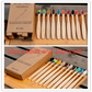 Brosse à dents écologique en fibres de bambou souple