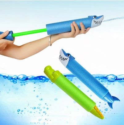Pistolet à Eau Blaster pour Piscines Extérieures, Modèle Requin