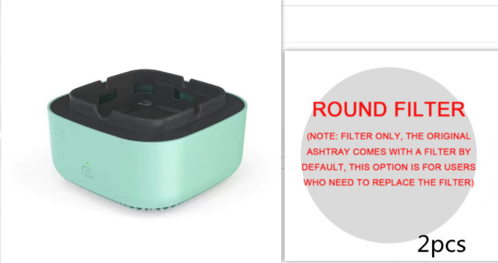 Cendrier purificateur d'air intelligent pour l'élimination efficace de la fumée.