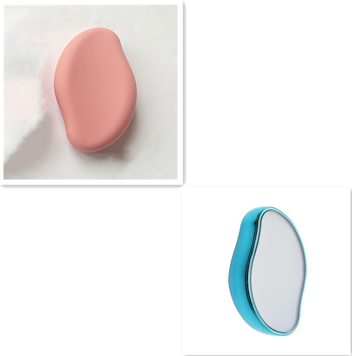 Rasoir en verre pour l'épilation et l'exfoliation, un outil pour enlever les poils.