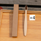 Brosse à dents écologique en fibres de bambou souple