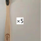 Brosse à dents écologique en fibres de bambou souple
