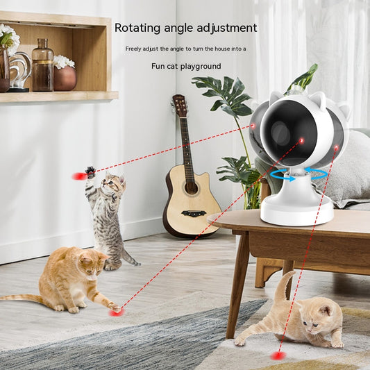 Robot laser pour chat.