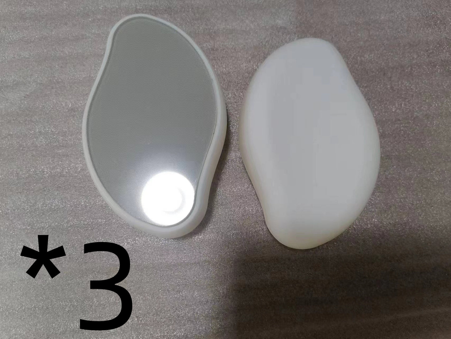 Rasoir en verre pour l'épilation et l'exfoliation, un outil pour enlever les poils.