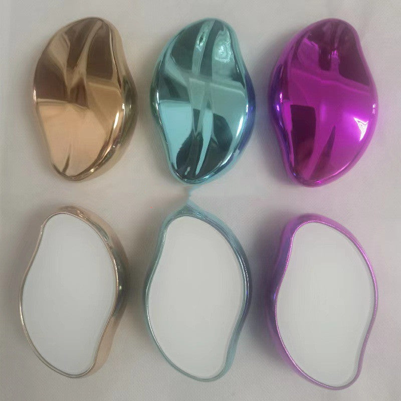 Rasoir en verre pour l'épilation et l'exfoliation, un outil pour enlever les poils.