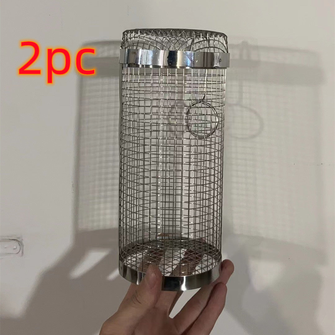 Filet de panier métallique pour barbecue
