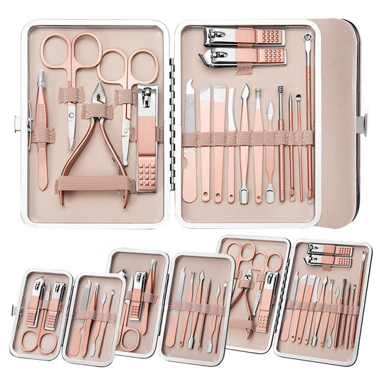 Trousse de manucure et pédicure.
