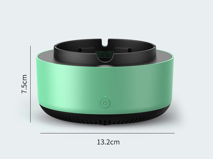 Cendrier purificateur d'air intelligent pour l'élimination efficace de la fumée.