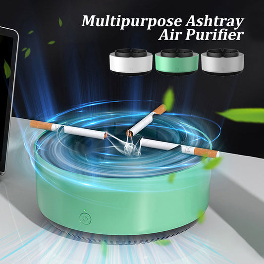 Cendrier purificateur d'air intelligent pour l'élimination efficace de la fumée.